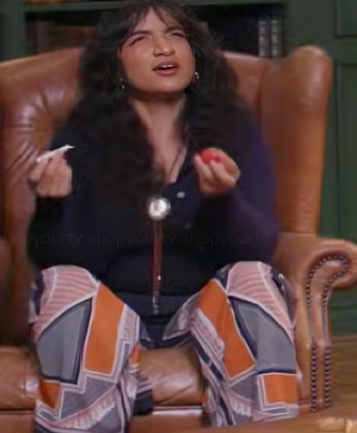 Smartypants S2 Rekha Shankar Blue Geo Print Pant