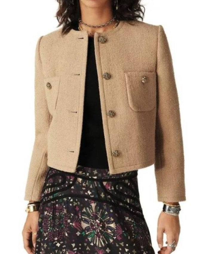The Waterfront 2025 Danielle Campbell Cropped Jacket