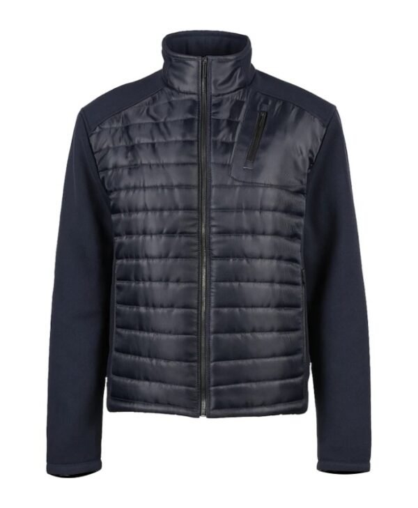 Justin Hartley Series Tracker 2024 Colter Shaw Blue Down Puffer Jacket