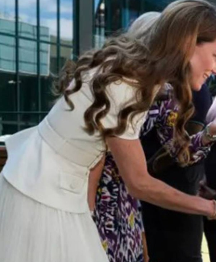 Wimbledon Tennis Championships 2025 Kate Middleton Belted Jacket
