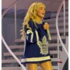 Buy the Sabrina Carpenter Toronto Maple Leafs Blue Jersey
