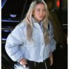 Sydney Sweeney Blue Puffer Jacket Shop Now