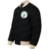 Philadelphia Eagles Black Bomber Cotton Twill Full-Zip Jacket On Sale Now