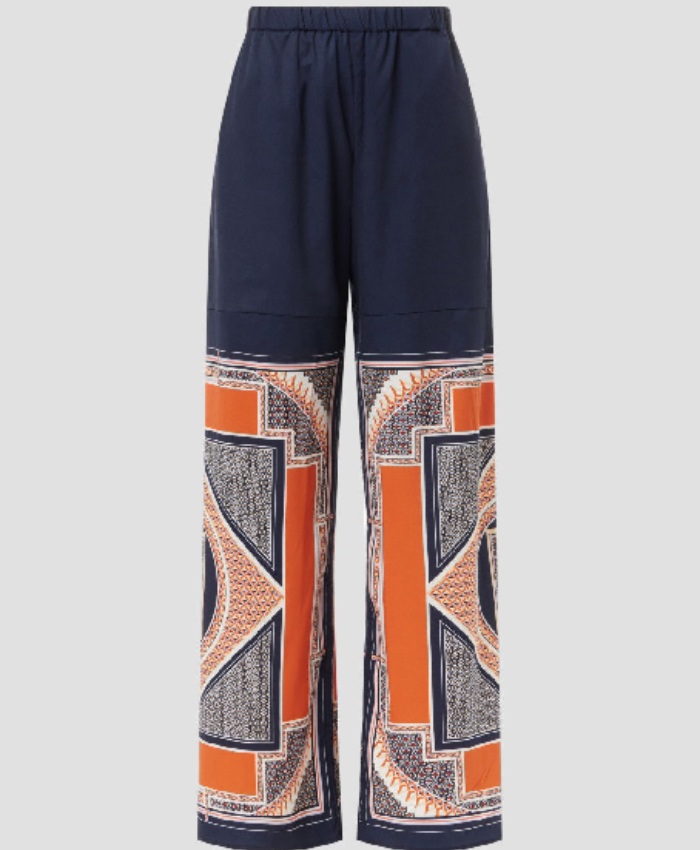 TV-Series Smartypants S02 Rekha Shankar Blue Geo Print Pant