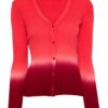 Days of our Lives 2025 Rachel Boyd Red Ombre Cardigan