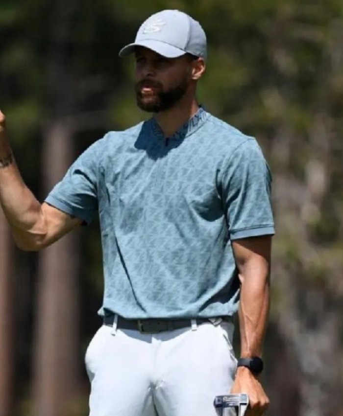 American Century Championship 2025 Stephen Curry Polo T-Shirt