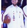 74th NBA All-Star Game 2025 Stephen Curry White Tracksuit