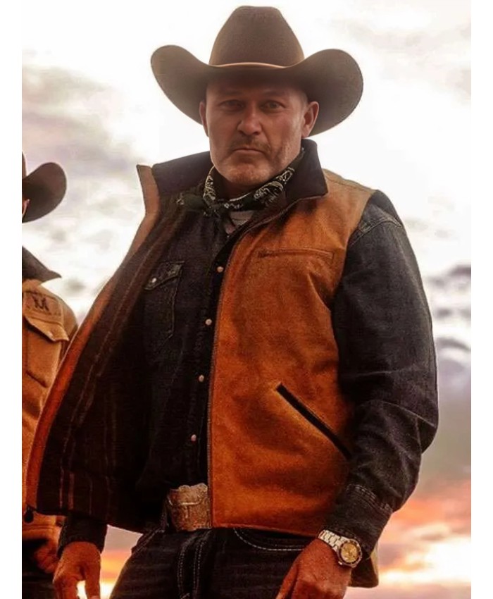 The McBee Dynasty Real American Cowboys 2025 Steven McBee Sr Brown Vest
