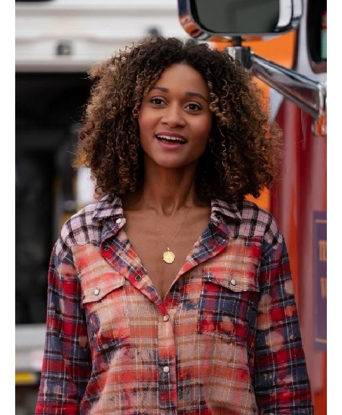 Sullivans Crossing S03 Sydney Multicolor Mix Print Shirt