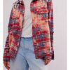 Sullivans Crossing S3 Sydney Printed Plaid Multicolor Shirt