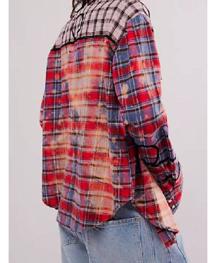 Sullivans Crossing S3 Sydney Printed Plaid Shirt