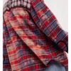 Sullivans Crossing S03 Sydney Multicolor Mix Print Plaid Shirt