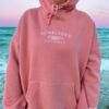 Sunkissed Coconut Pink Oversized Pullover Hoodie
