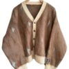 Celebrity IOU S10 Shaun White Brown Mohair Cardigan