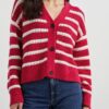 Leanne 2025 Leanne Morgan Striped Cardigan