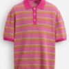 My Lottery Dream Home S18 David Bromstad Pink Stripe Polo