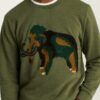 Smartypants S2 Green Mamoth Print Sweater