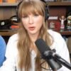 Taylor Swift New Heights 2025 Podcast White Shirt