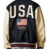 Team USA Olympics Varsity Jacket
