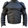 Shop The Dark Knight Batman Black Motorcycle Leather Jacket