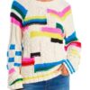 The Great British Sewing Bee S11 Sara Pascoe Raglan Multicolor Sweater