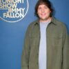 Shop The Tonight Show Starring Jimmy Fallon Season 12 Drew Dunn Olive Green Over Shirt Jacket