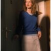 Grace Van The Twisted Tale of Amanda Knox Patten Blue Sweater