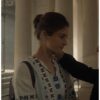 The Twisted Tale of Amanda Knox Grace Van Embroidered Shirt