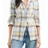 Alyssa Farah The View 2025 Griffin Multicolor Check Blazer