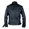 Halloween Thriller Costume Party Wear Black Leather Jacket For Men