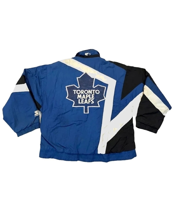 Vintage Starter NHL Toronto Maple Leafs Full Zip Jacket