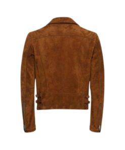 Mens Trail Brown Suede Leather Jacket