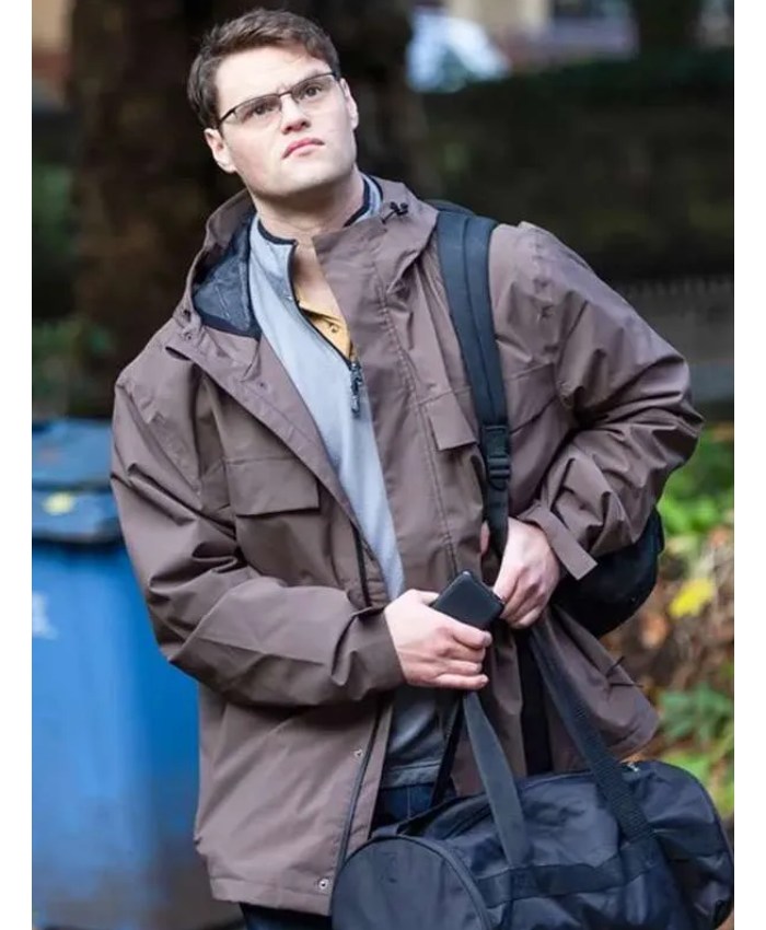 Joe Mitchell Unforgivable 2025 Bobby Schofield Brown Hooded Jacket