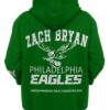 Green Zach Bryan Eagles Hoodie