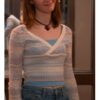 Georgia TV Series Unstable S02 Iris Apatow Wrap Sweater