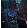 Allegra Edwards TV Series Upload S04 Ingrid Kannerman Sequin Floral Dress