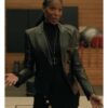 Zainab Johnson Upload S4 Aleesha Black Leather Blazer
