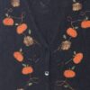 Vintage Bobbie Brooks Pumpkin-Themed Halloween Vest