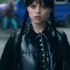 Wednesday Addams TV Series Wednesday S02 Jenna Ortega Black Puffer Vest