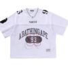 Unisex - White Line Camo Multi Logo Relaxed Fit Football Jersey