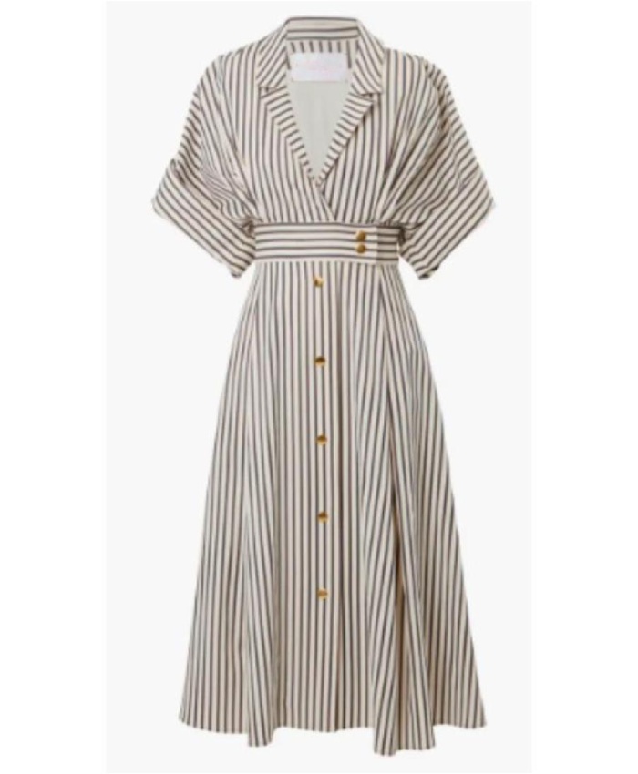 Meghan Markle TV Show With Love Meghan S02 Striped Shirt Dress