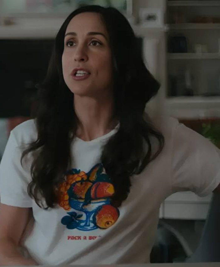 Workin’ Moms Kate Foster Pack A Bowl Fruit T-Shirt