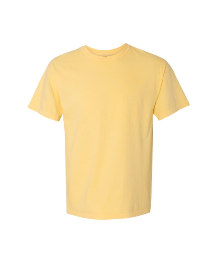 Unisex - Yellow Plain T-Shirt
