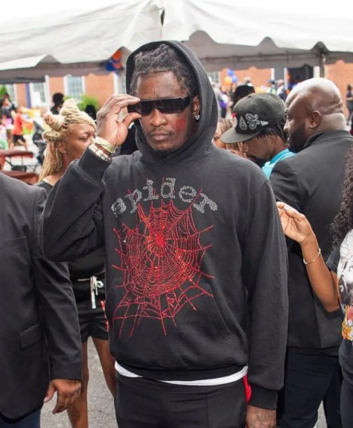 Young Thug Back-to-School Event Black Hoodie
