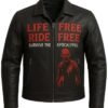 Zombie Apocalypse Moto Leather Biker Jacket