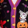 shop My Melody and Kuromi Girls Sweater Vest Cute Halloween Outfit