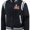14th Annual Honors Super Bowl LIX Flavor Flav Black Satin Varsity Jacket