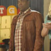 30 Rock Tracy Morgan Brown Leather Jacket