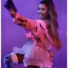 Ariana Grande 7 Rings Pink Puffer Jacket Get NOw