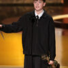 77th Primetime Emmy Awards 2025 Winner Owen Cooper Black Jacket with Satin Pant